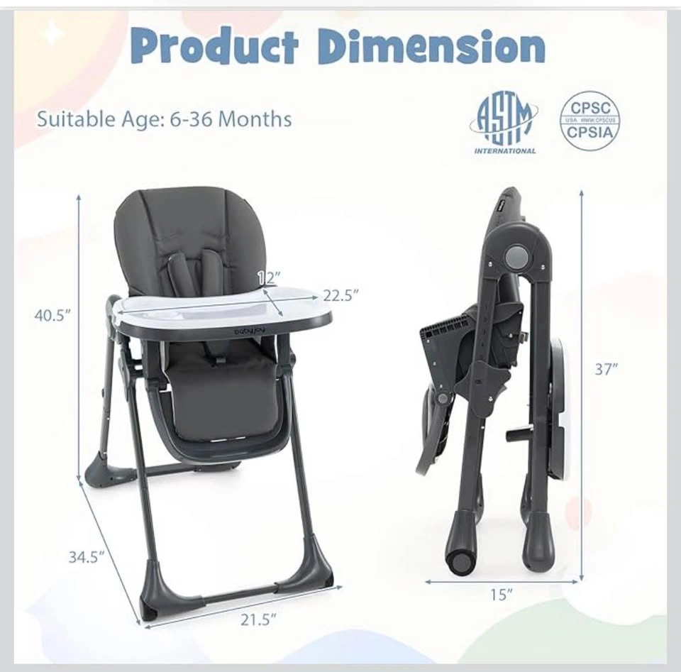 High Chair for Babies & Toddlers - photo 4