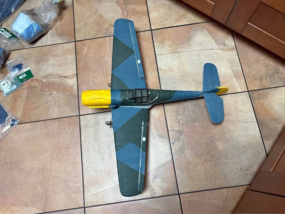Messerschmitt Bf 109 RC model plane