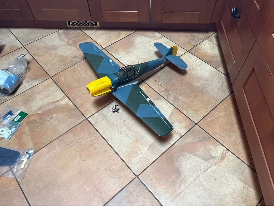 Messerschmitt Bf 109 RC model plane - photo 2