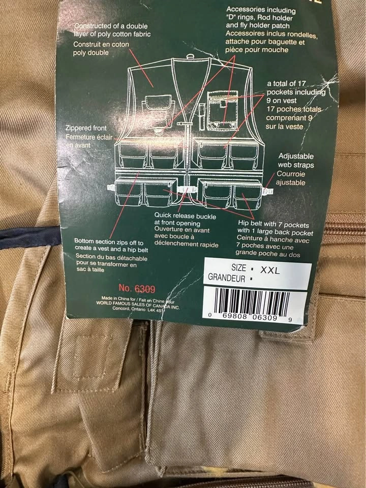 Bushline Outdoor Great Lake Vest XXL - photo 2