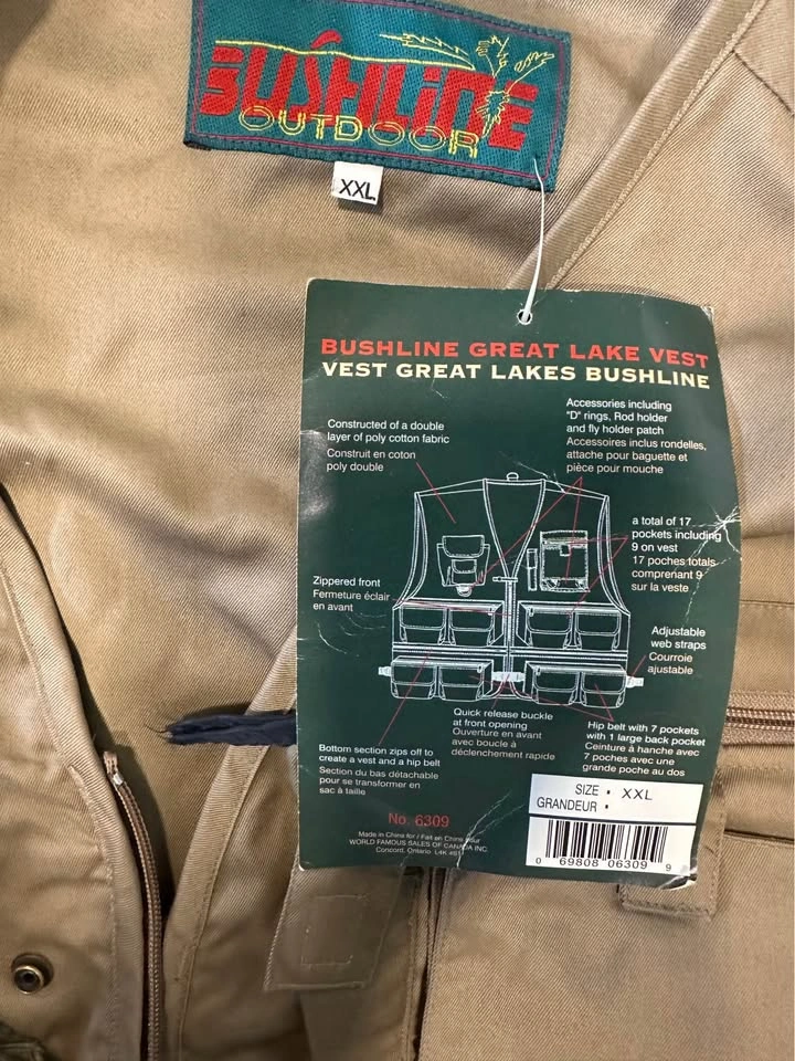 Bushline Outdoor Great Lake Vest XXL - photo 3