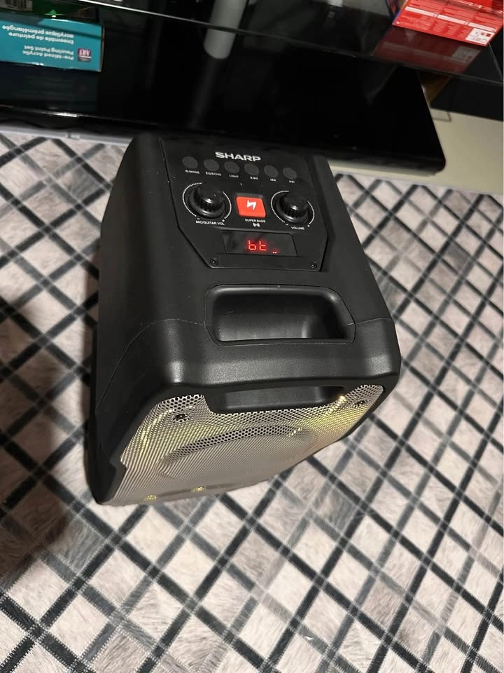 Sharp PS-929 Bluetooth Party Speaker with LED Lights - photo 2