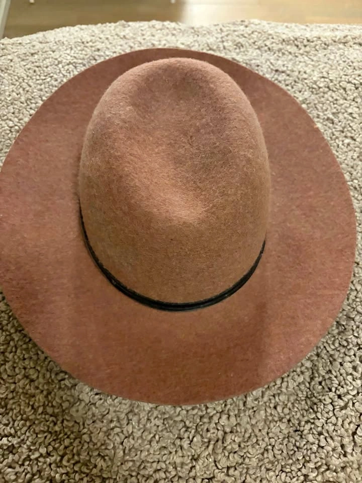 GAP Tan Wool Fedora Hat S/M