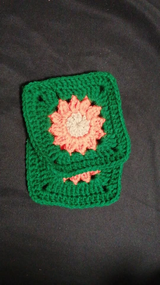 Crochet tea coasters - photo 3