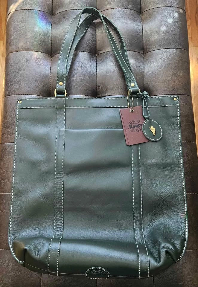 Roots Leather Bag, NEW - photo 2