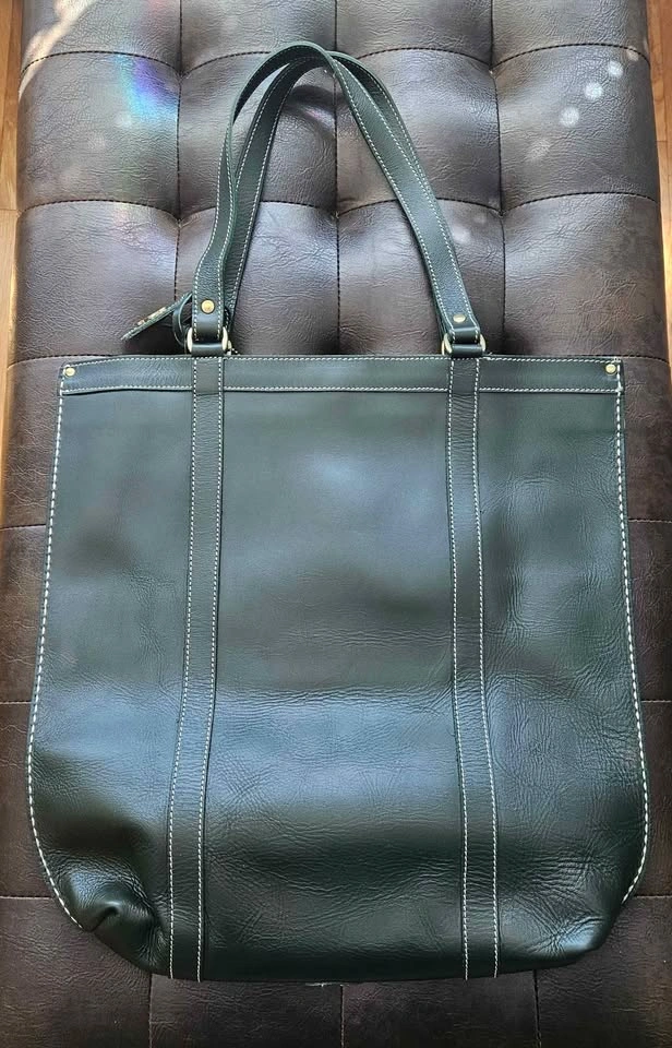 Roots Leather Bag, NEW - photo 4