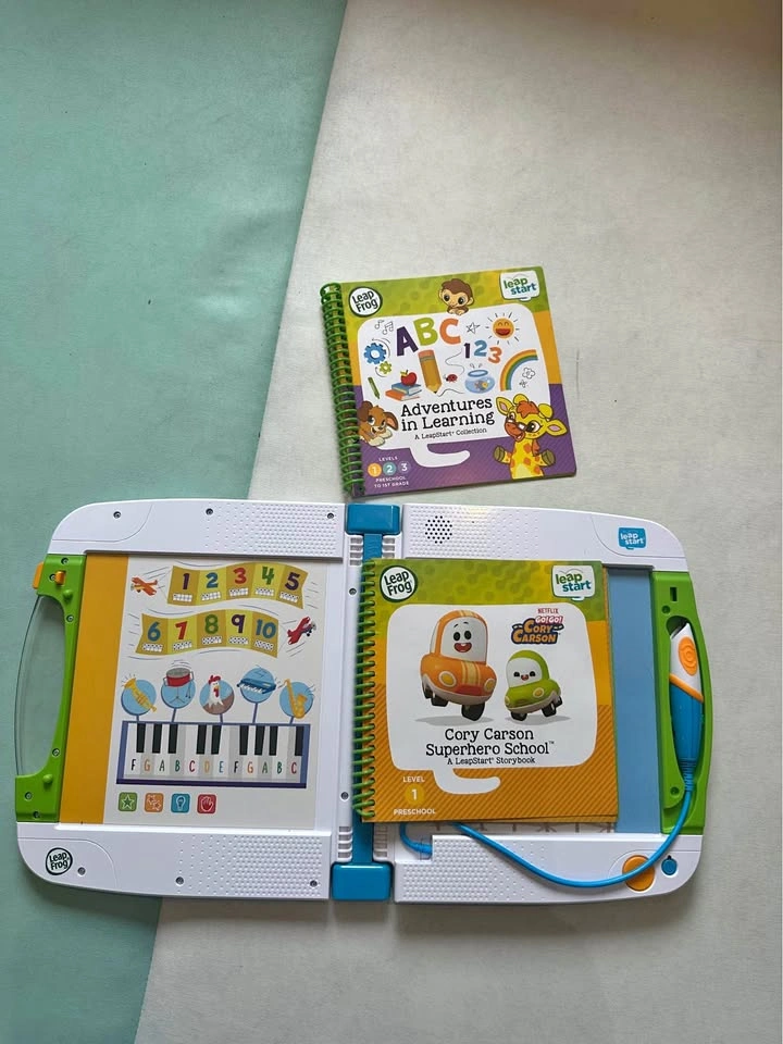 LeapFrog LeapStart Preschool Activity Book - Cory Bolides Superh