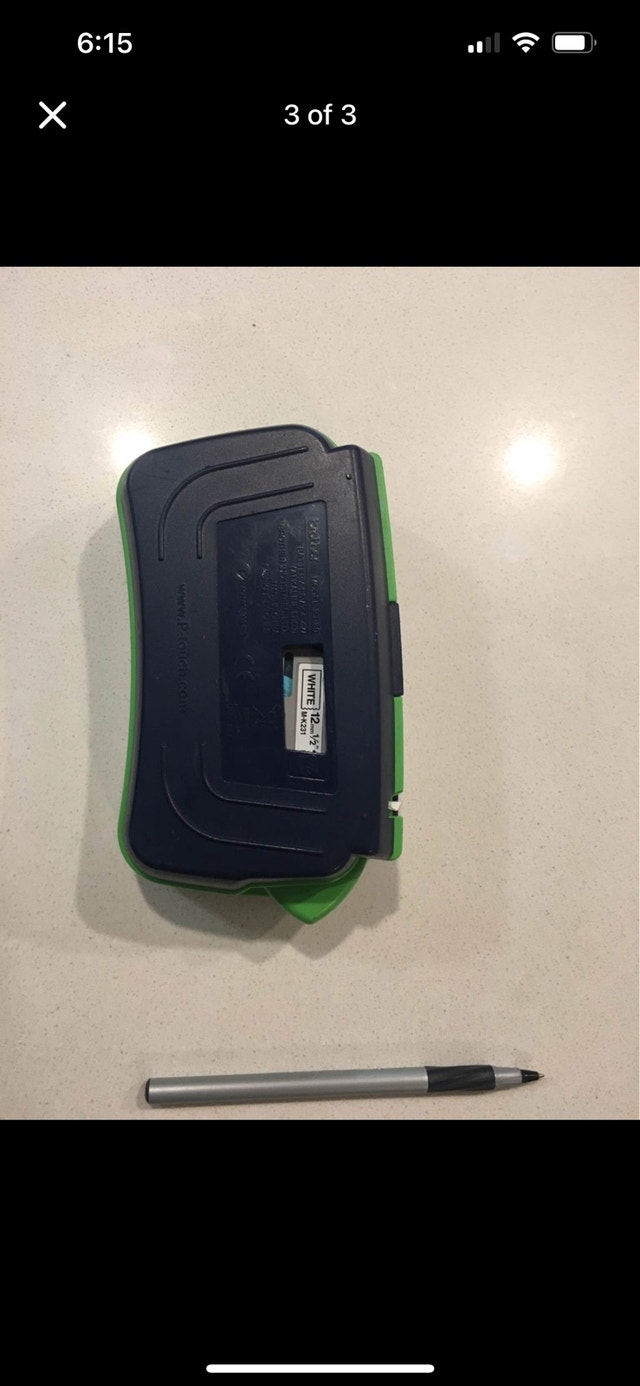 Vintage Brother P-Touch Label Maker - Working - photo 2