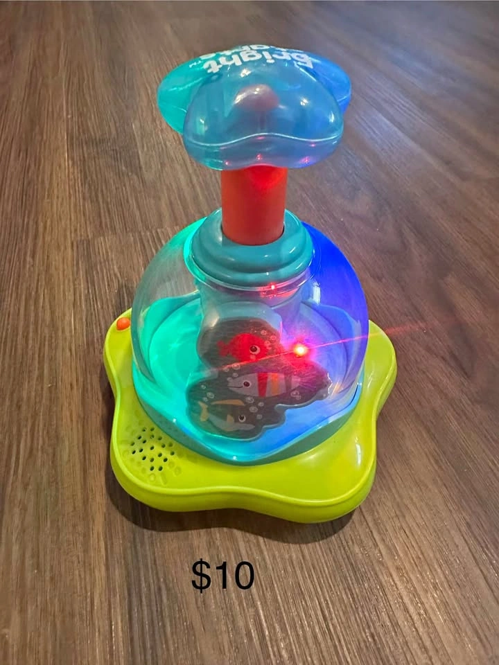 Bright Starts - Press and Glow Spinner
