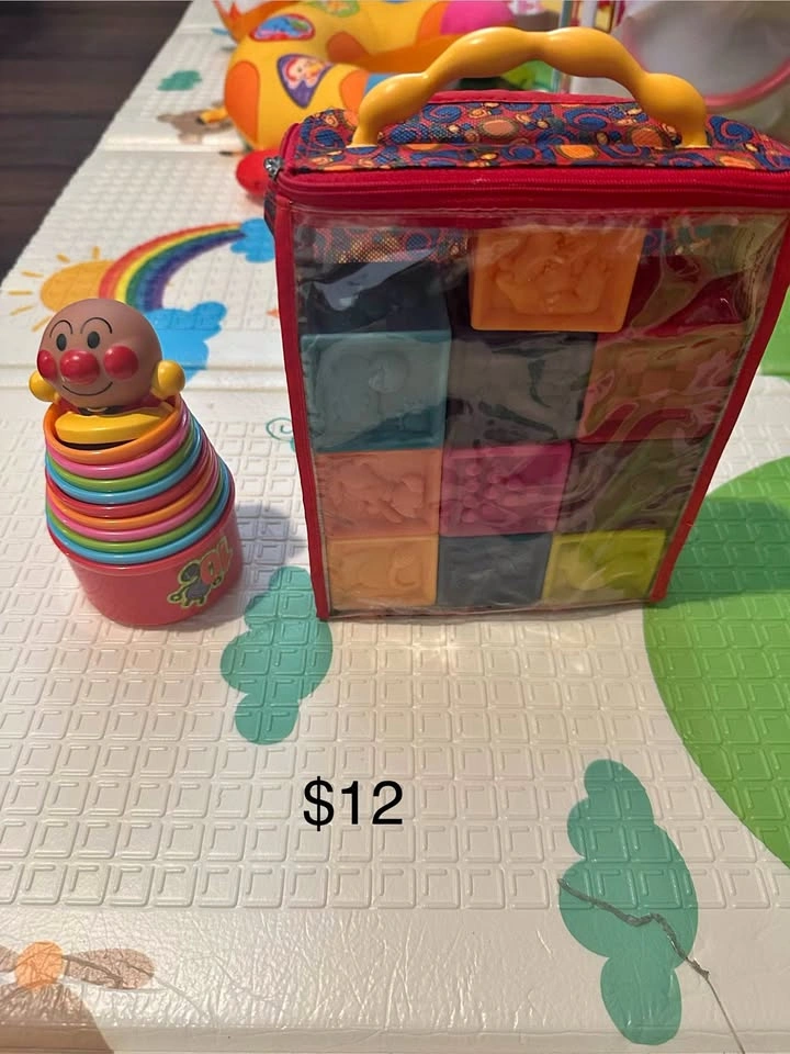B. toys – Baby Blocks – Stacking & Building Toys for Babies