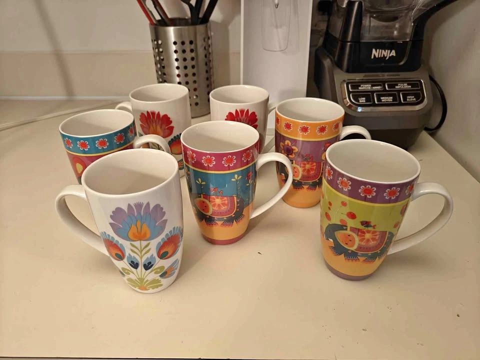 Set of 7 Cups for Sale