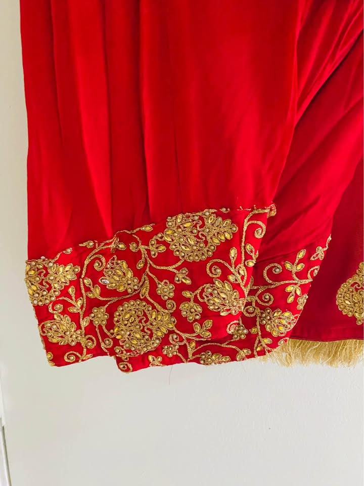 Beautiful 😍 kundan zari work all over heavy salwar suit - photo 4