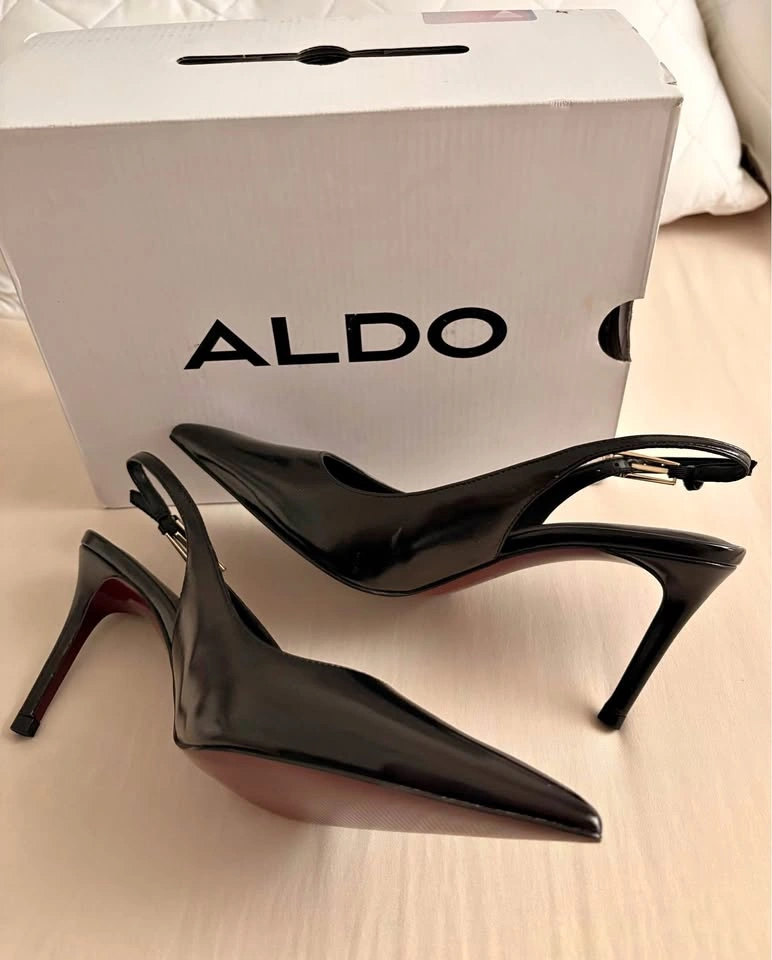 Black Heels - Size 6.5