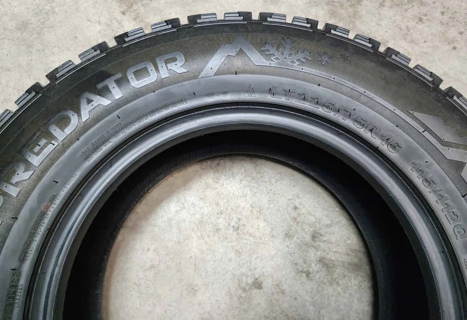 2x LT225/75R16 New Mutan Winter Tires - photo 3