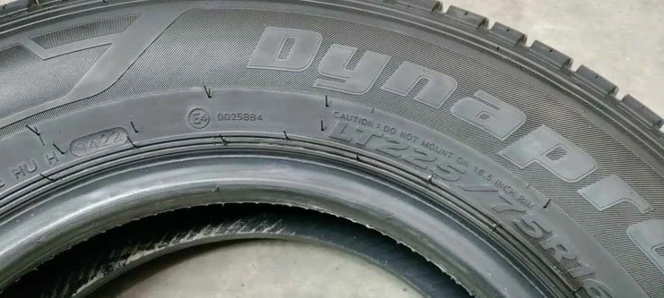 4x LT225/75R16 Hankook Dynapro Allweather Tires - photo 2