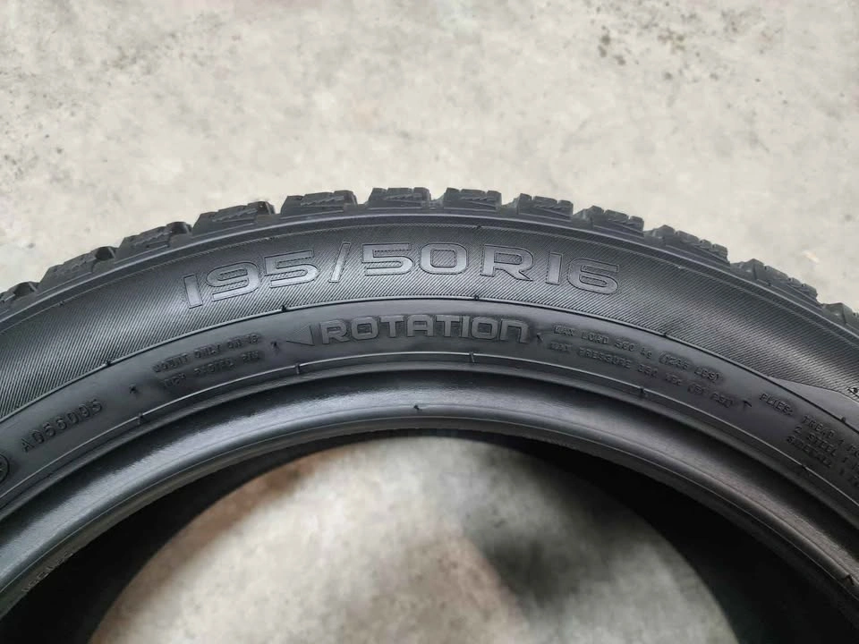 2x 195/55R16 Nokian M+S Winter Tires - photo 2