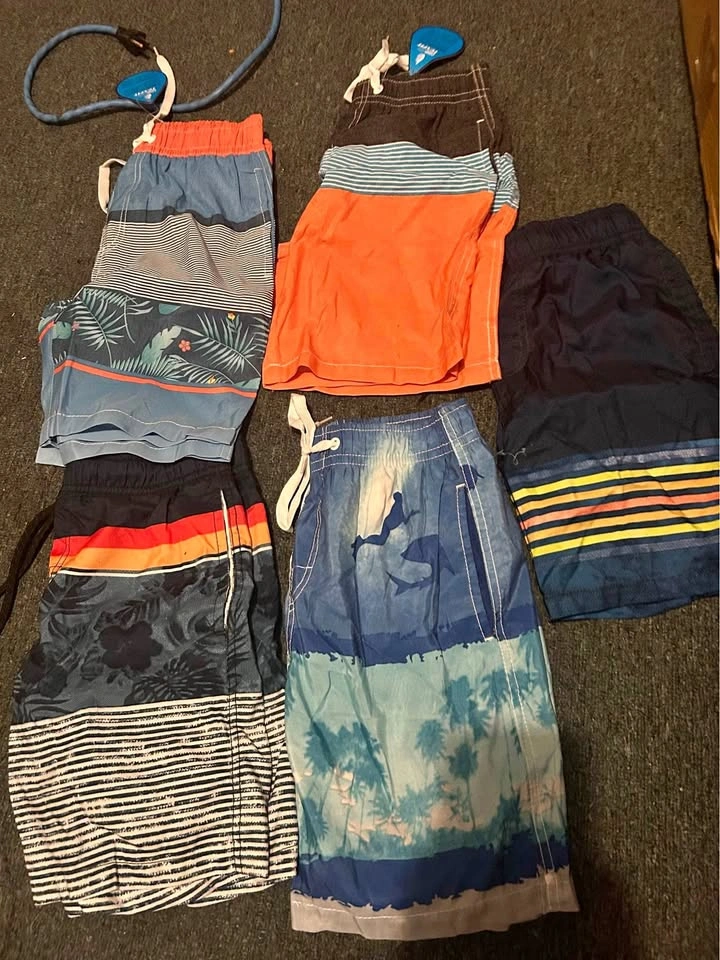 Children's Swim Shorts (10-12 Years) - 6 Pairs