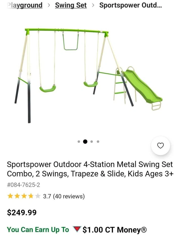 Like New Kids swing set - photo 2