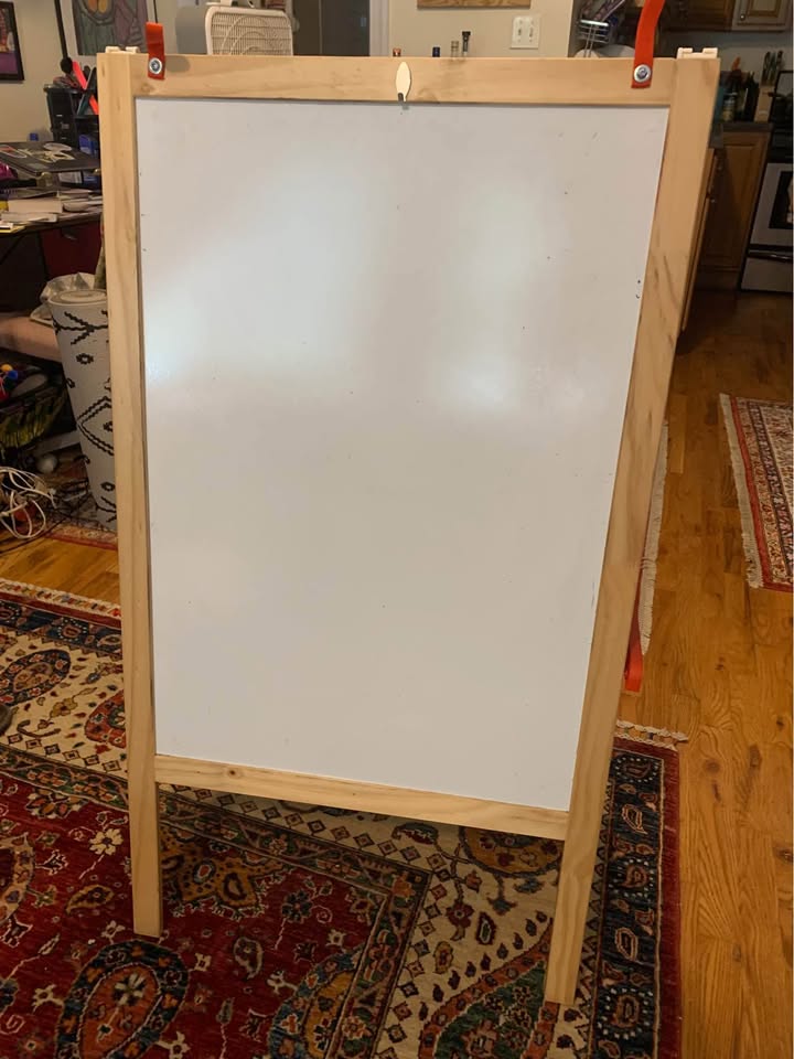 Ikea Whitebard and Chalkboard Easel - photo 5