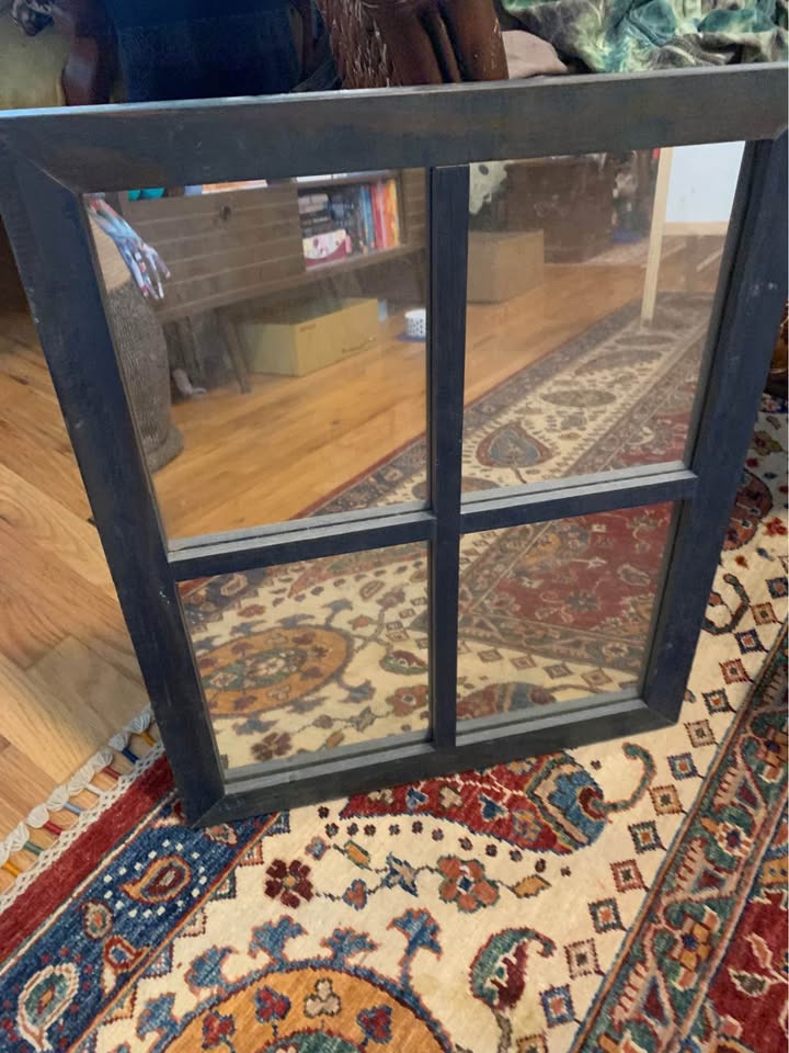 Blue Frame Mirror - photo 5