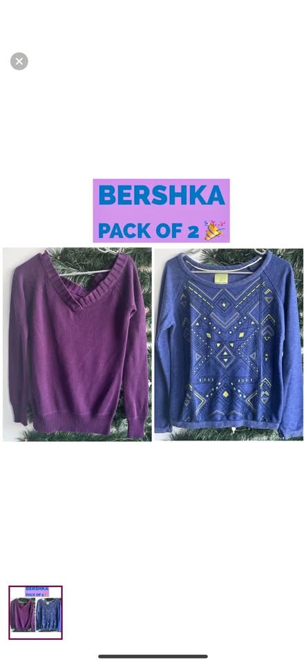 Bershka - pack of 2 - size M