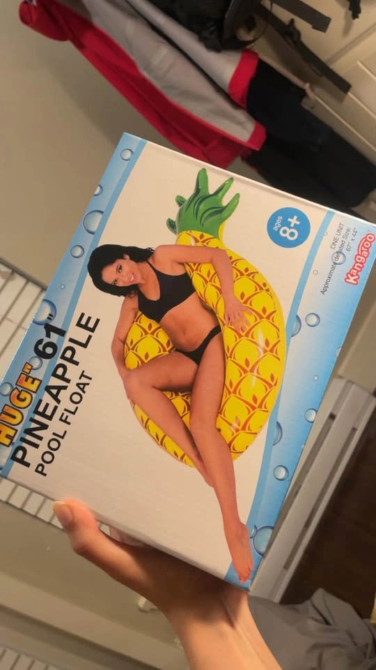 61 inch Pineapple Pool Float - Brand New in Box
