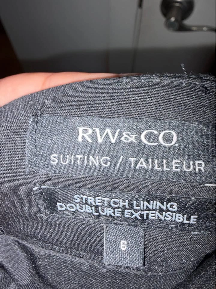RW&CO. Black Pencil Skirt Size 6 - photo 3