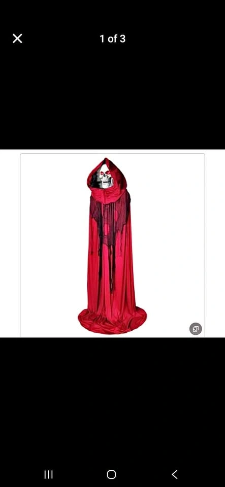 Haunted Living 6.0-ft Talking Lighted Skull Animatronic