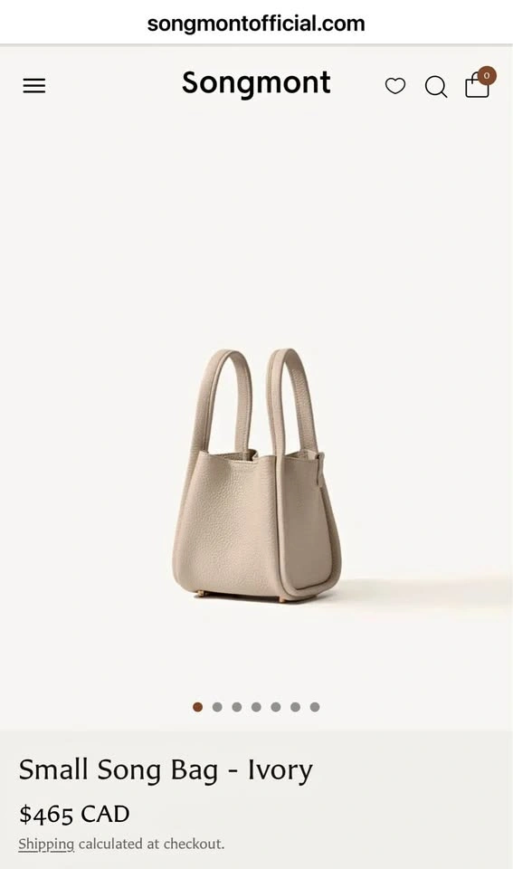Songmont Small Song Bag - Ivory