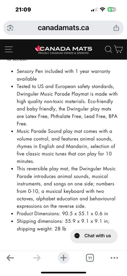 Dwinguler Music Parade Sensory Playmat - photo 4