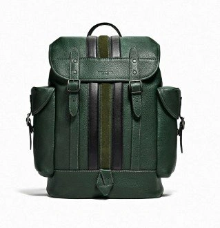 COACH Hitch Backpack with Varsity Stripe