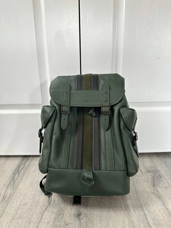 COACH Hitch Backpack with Varsity Stripe - photo 2