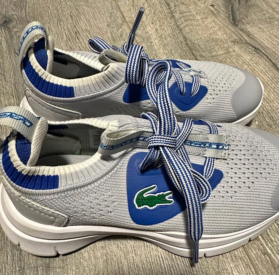 Lacoste sneakers size 12 for boy