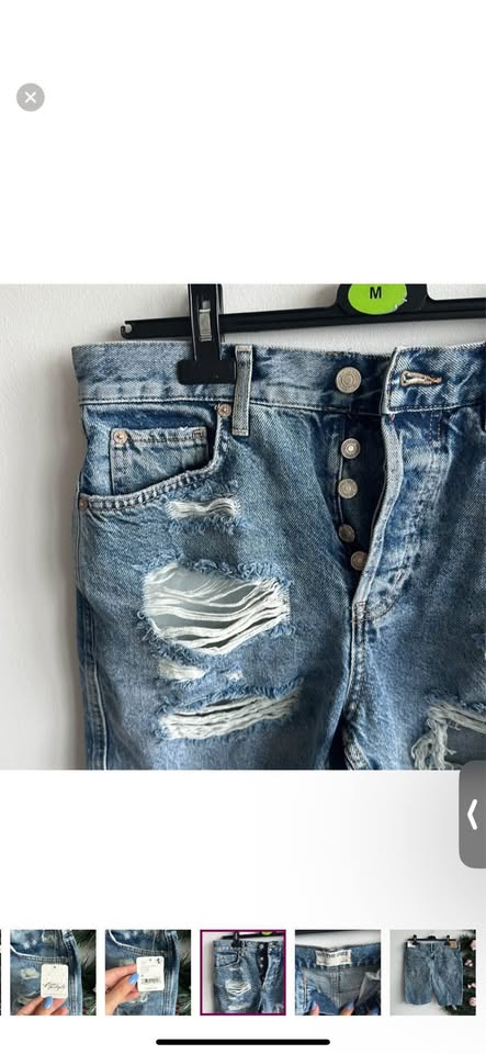 Free People jean shorts - size 26 - with tag! - photo 4