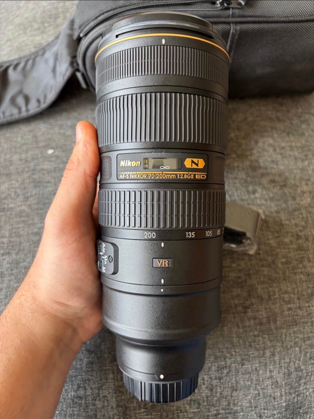 Nikon 70-200mm f/2.8G ED VR II Lens
