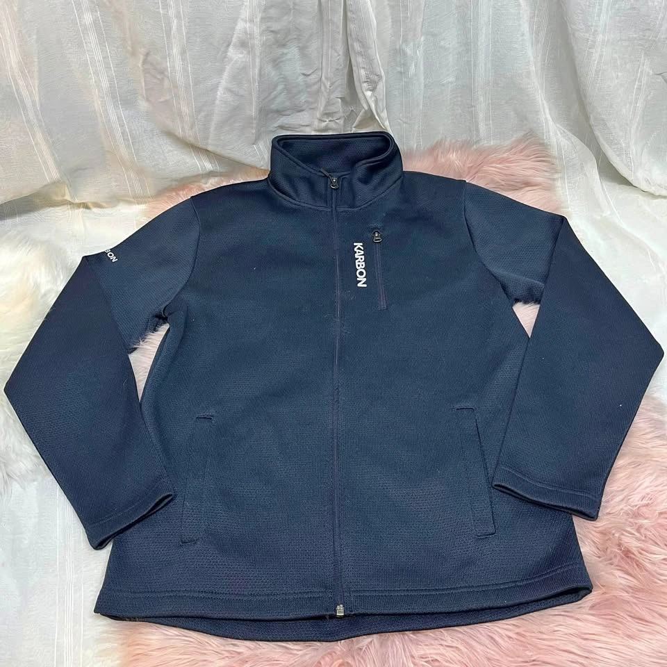 sm karbon zip up sweater