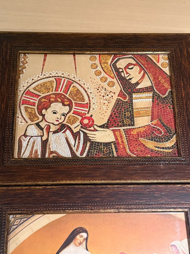 Framed Religious Artworks - Glorification of Saint Anne & Blesse - photo 3