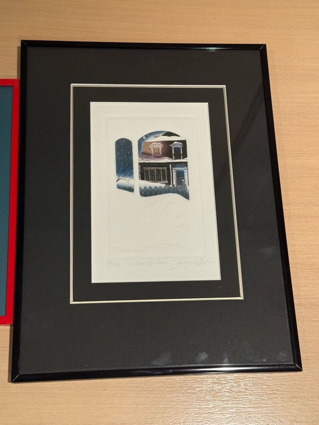 Framed Sonia Gilbert Art & Amy Gram Art - photo 3