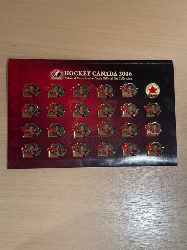 Hockey Canada 2006 Pin Set