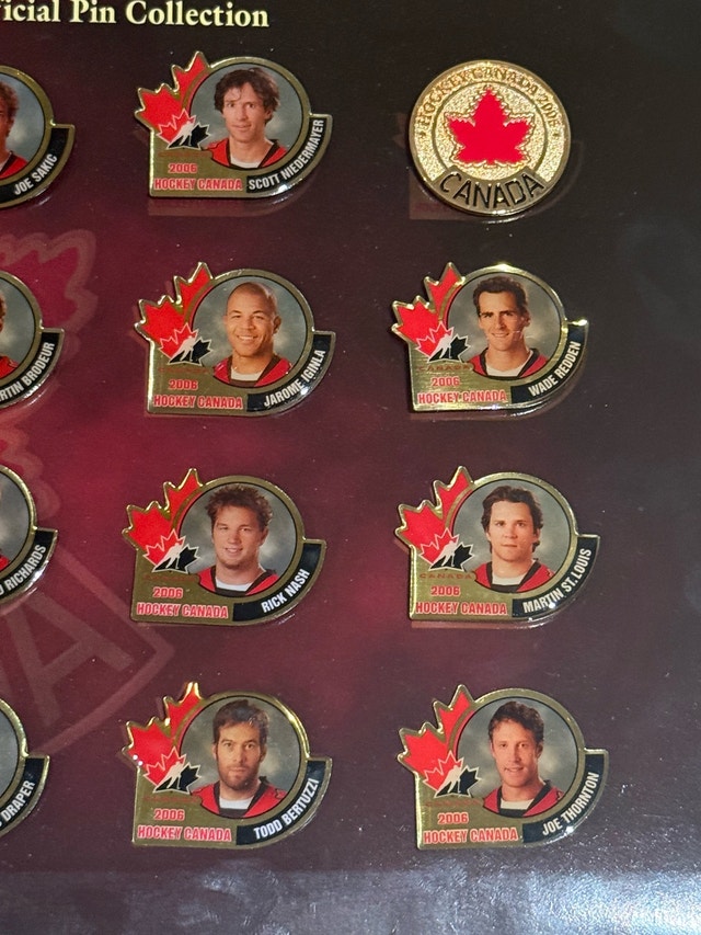 Hockey Canada 2006 Pin Set - photo 3