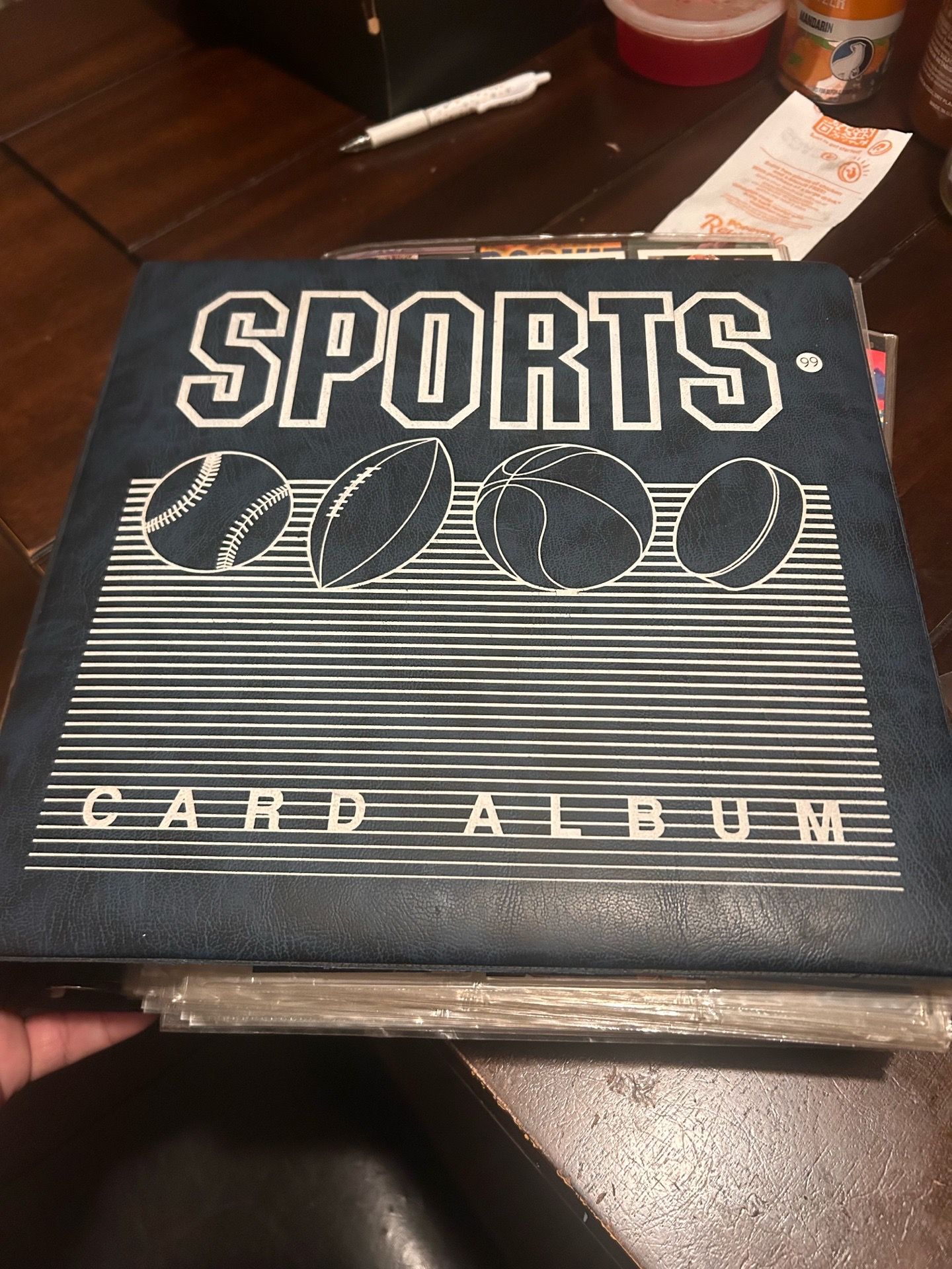 Assorted Sports Cards Binders 1100+ cards