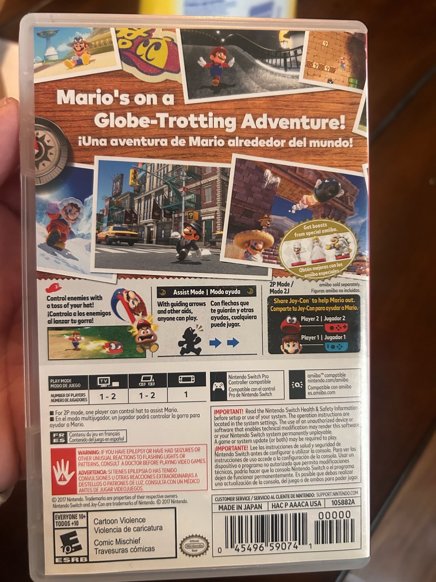 Super Mario Odyssey Nintendo Switch - photo 3