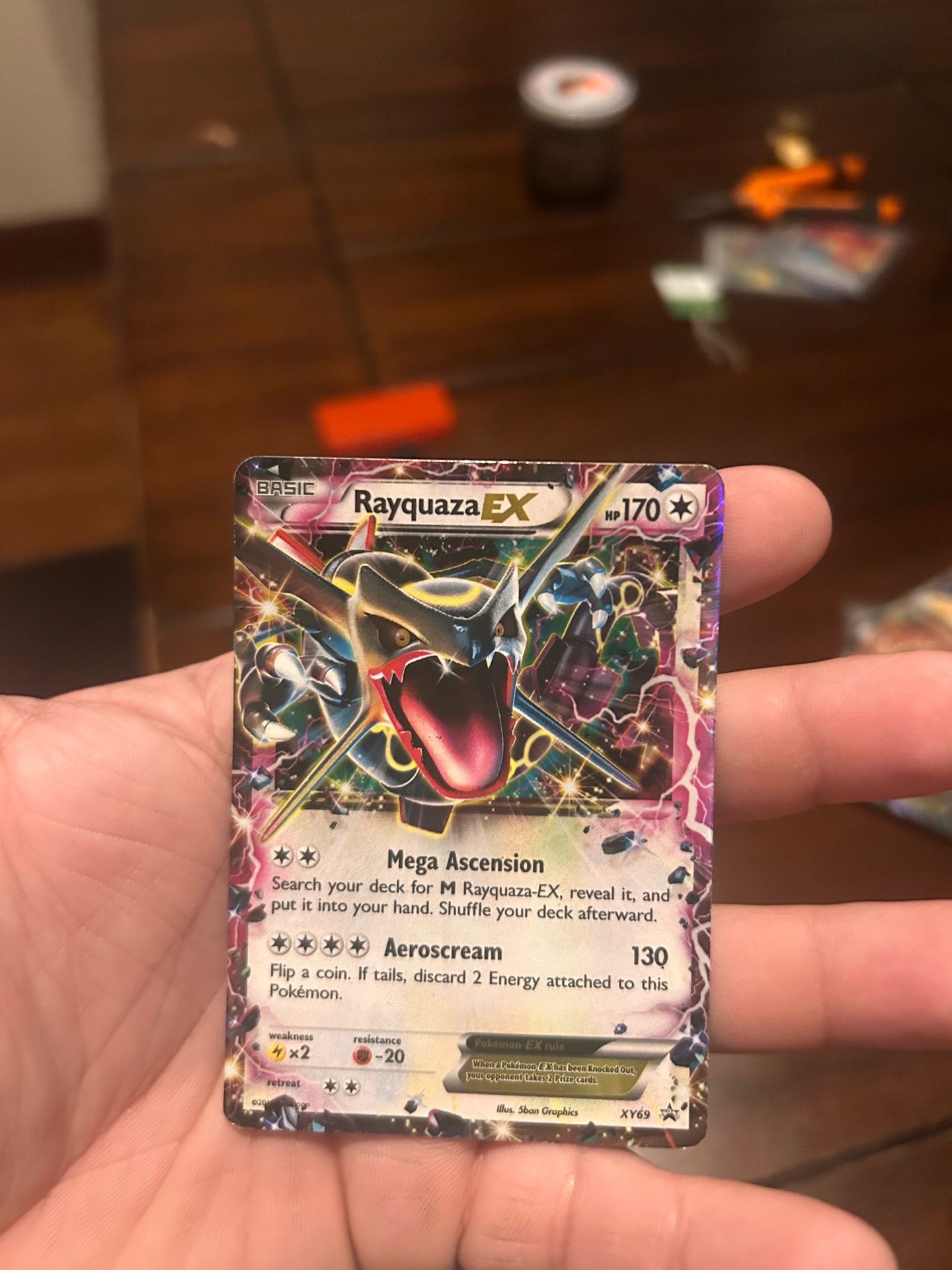 Pokemon Rayquaza ex Promo