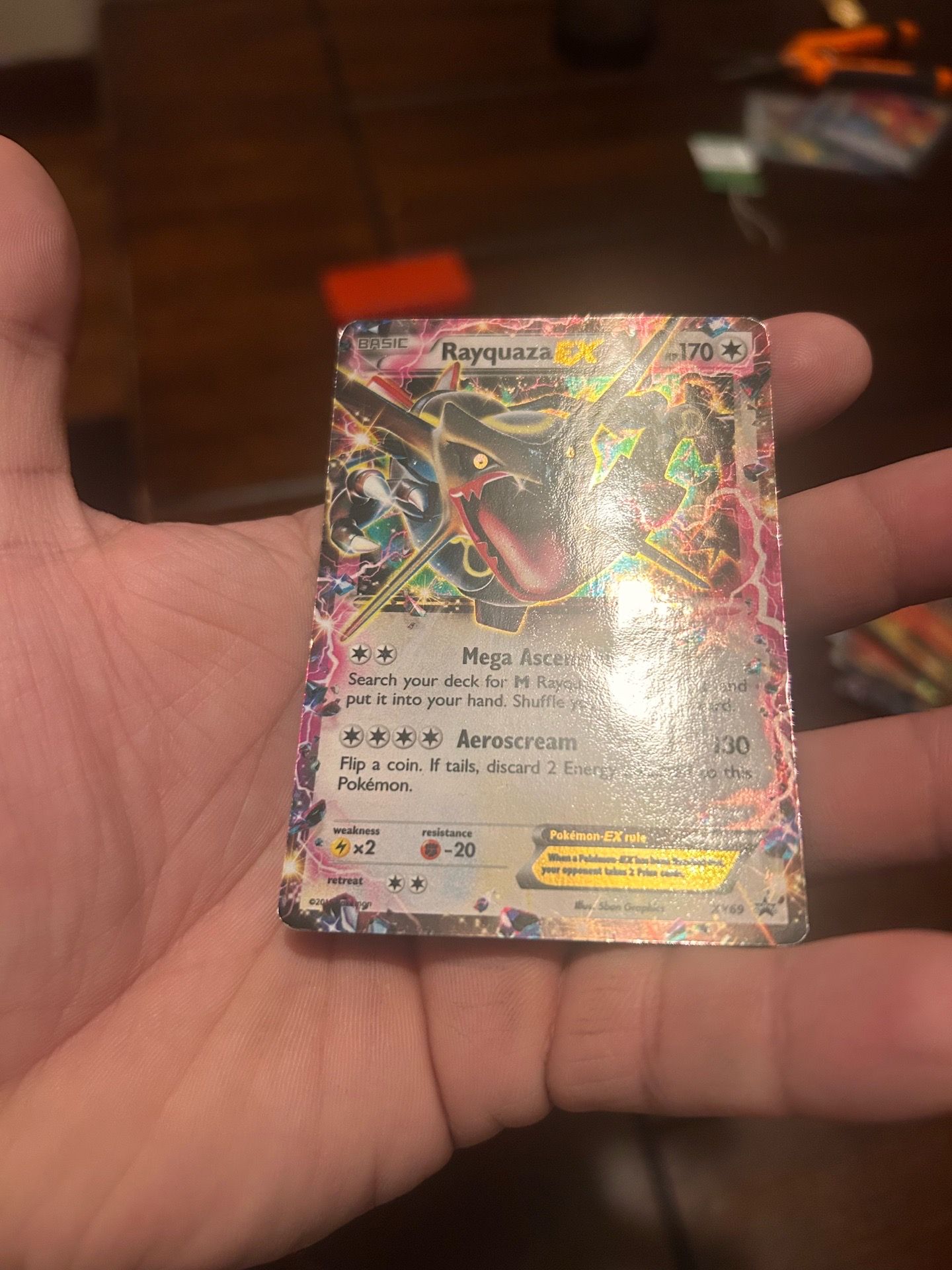 Pokemon Rayquaza ex Promo - photo 2