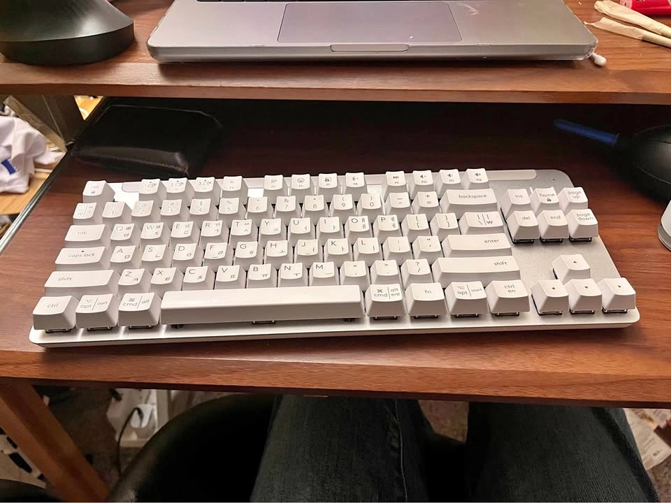 Logitech K855 Wireless Mechanical Keyboard (Off-White)