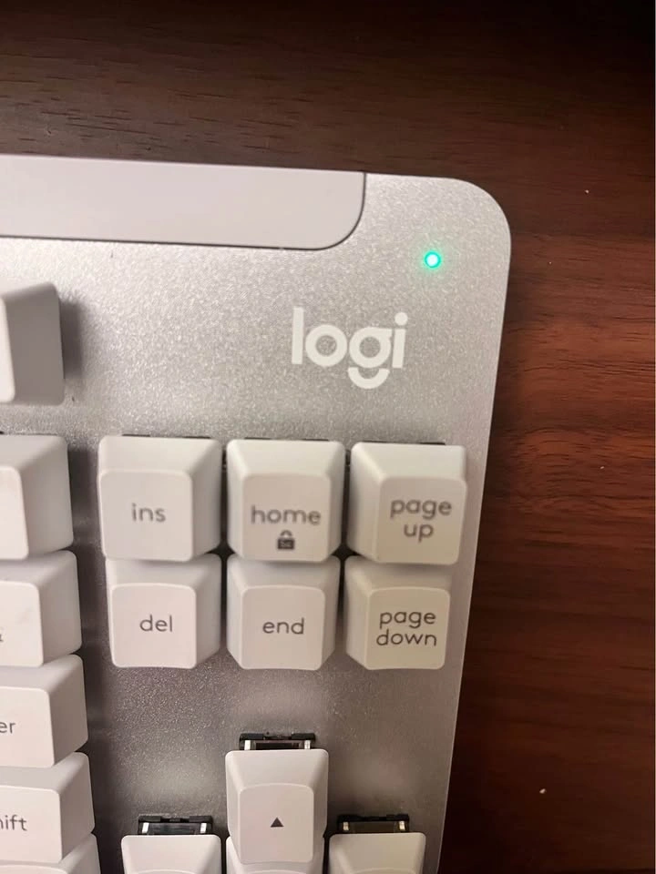 Logitech K855 Wireless Mechanical Keyboard (Off-White) - photo 2