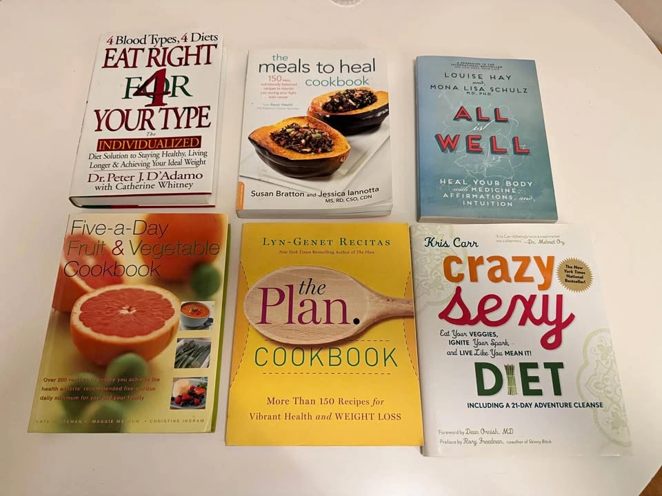 Assorted Health and Diet Books