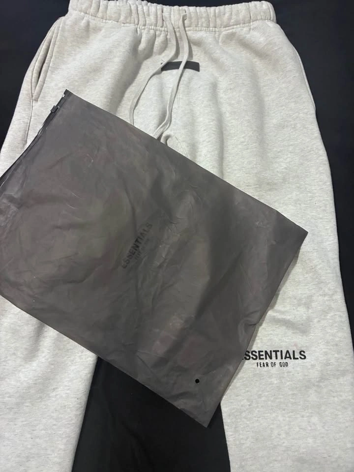 Essentials light oatmeal pants - photo 3