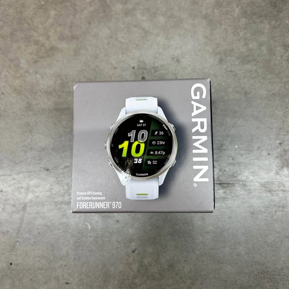 Garmin Forerunner 970 Smartwatch White/Lime Green - photo 2
