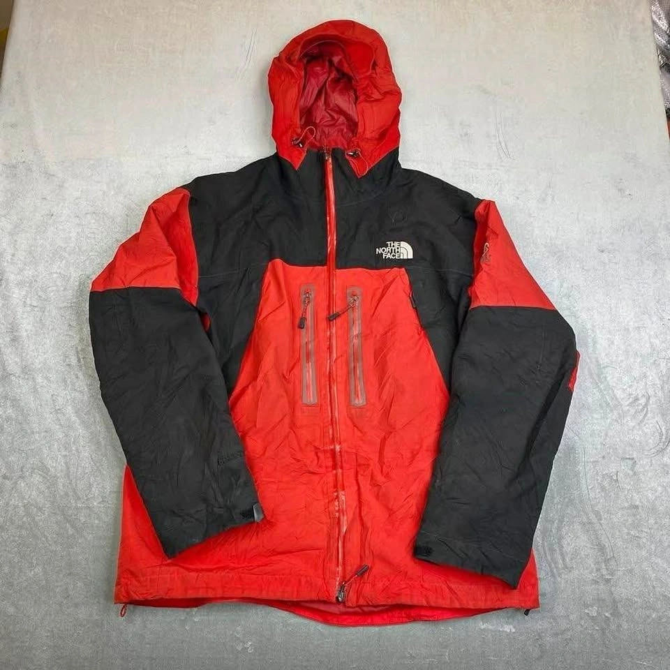 The North Face Summit Series Gore Tex Jacket Red Black Hooded Me